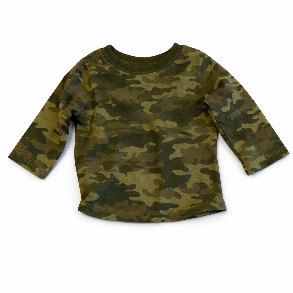 Garanimals Green Camo Long Sleeve Tee